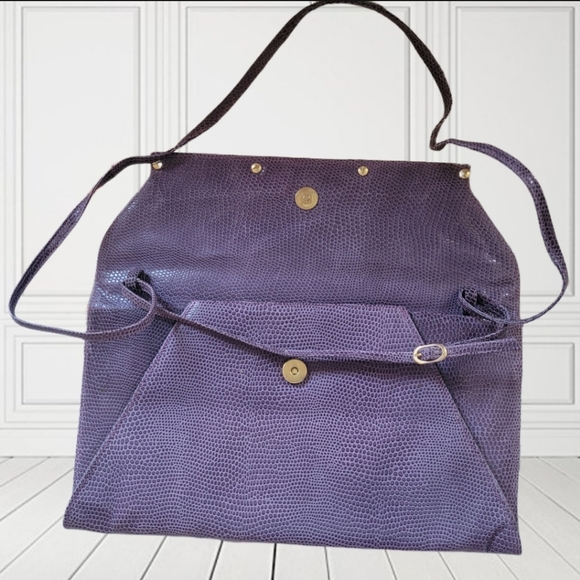 Antonio Scepi Made in Italy Leather Shoulder Bag/ Clutch - Picture 4 of 7